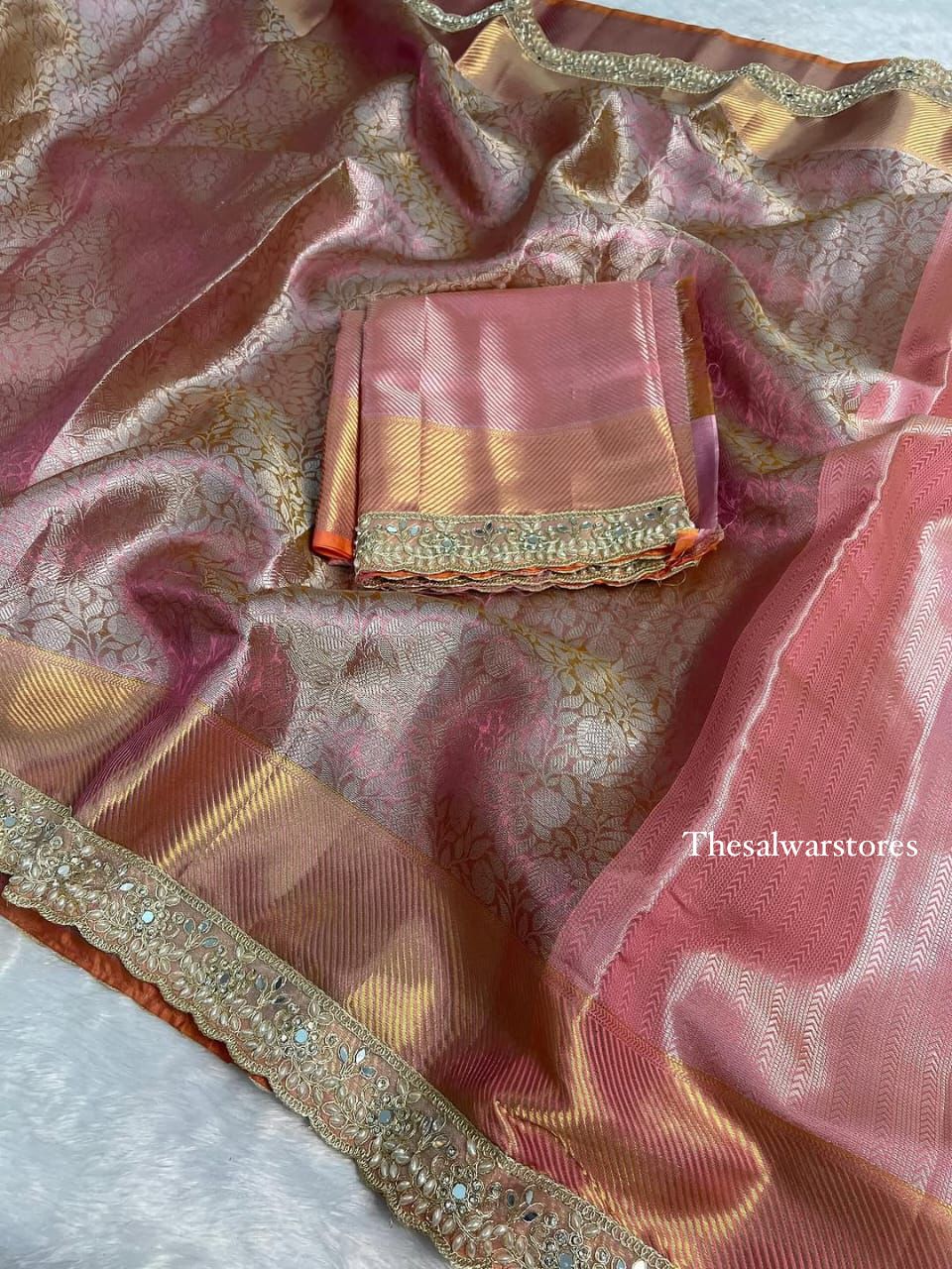 Radhai - Pink Banarasi ππΈπ©· - Image 3
