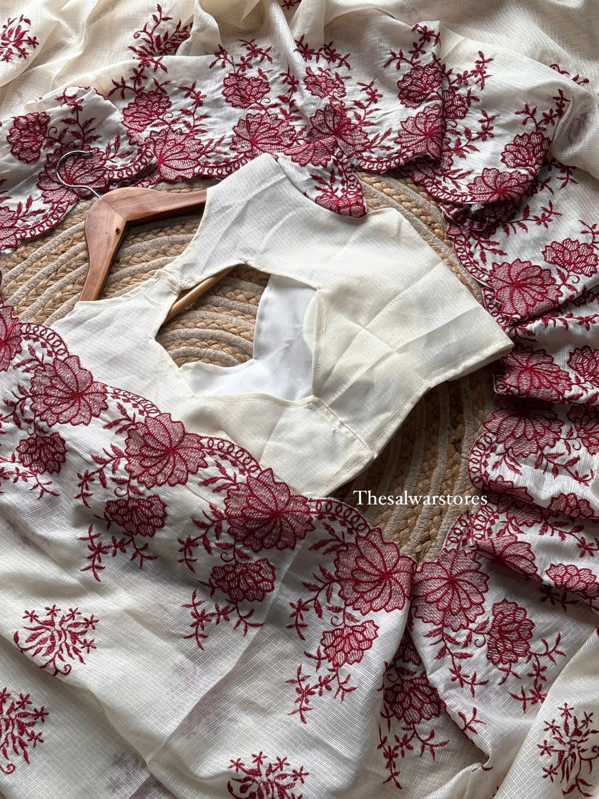 Celeste kota saree🕊️❤️ - Image 3